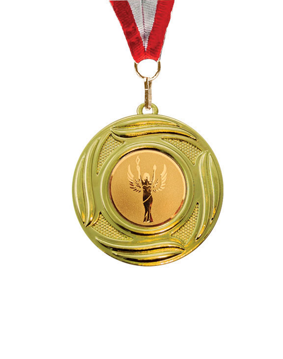 50 mm/gold Pokal Emblem Eisstock
